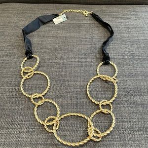 NWT Chicos Raven Long Necklace